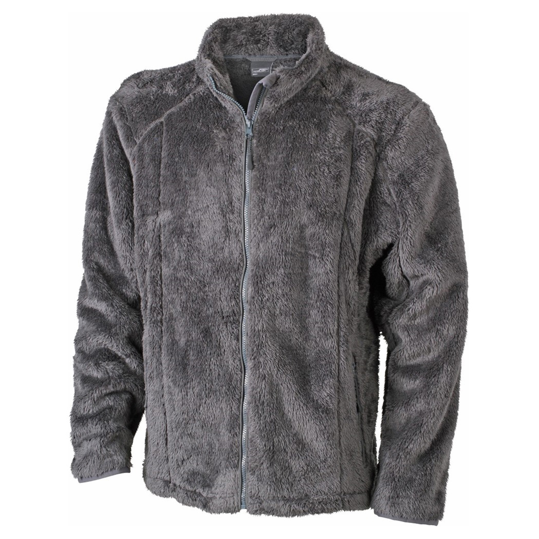 JN561-Mens Highloft Fleece Jacket